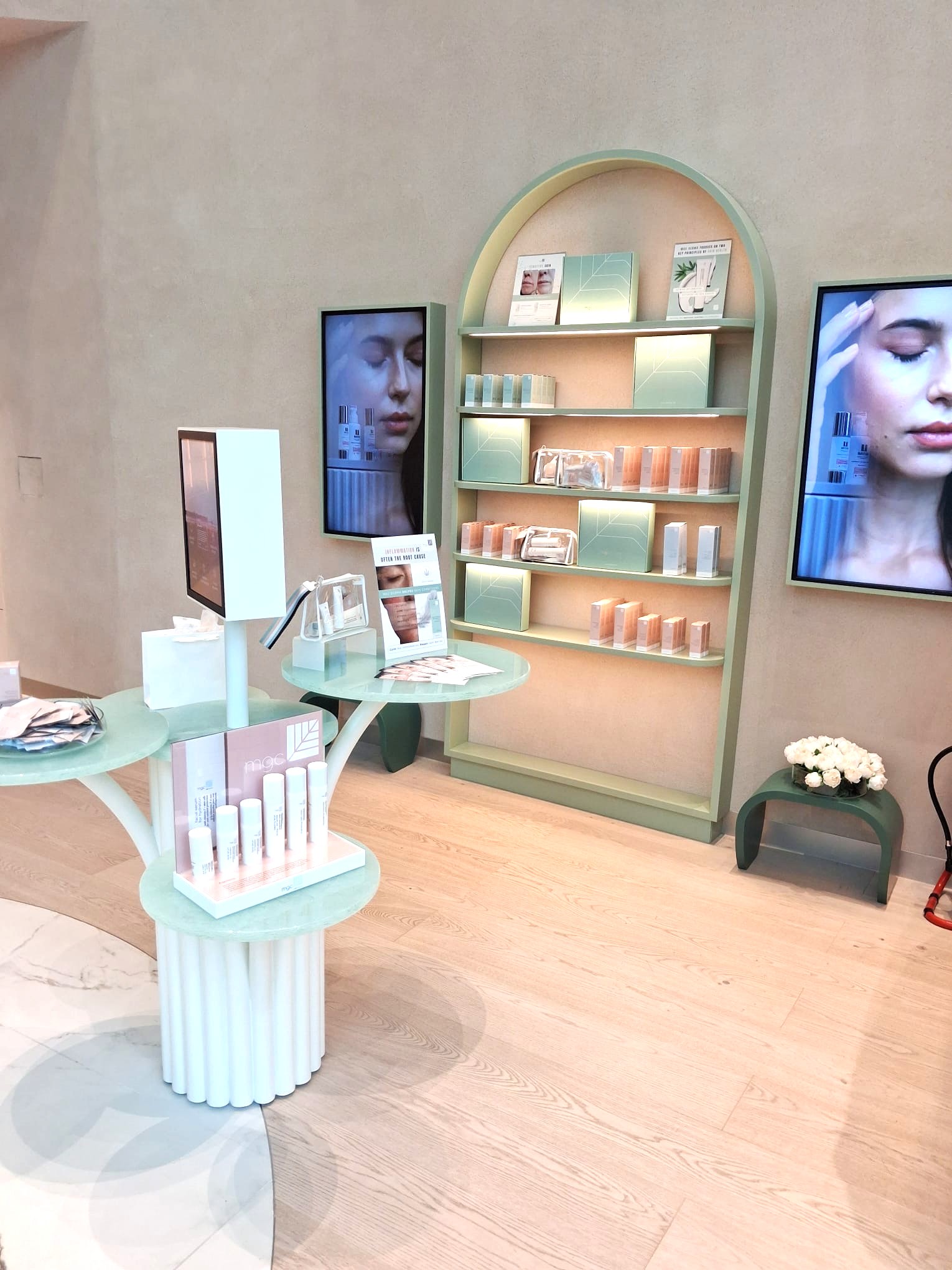 MMCL MGC derma product glorifier in Prince Pharmacy in London by Three Point