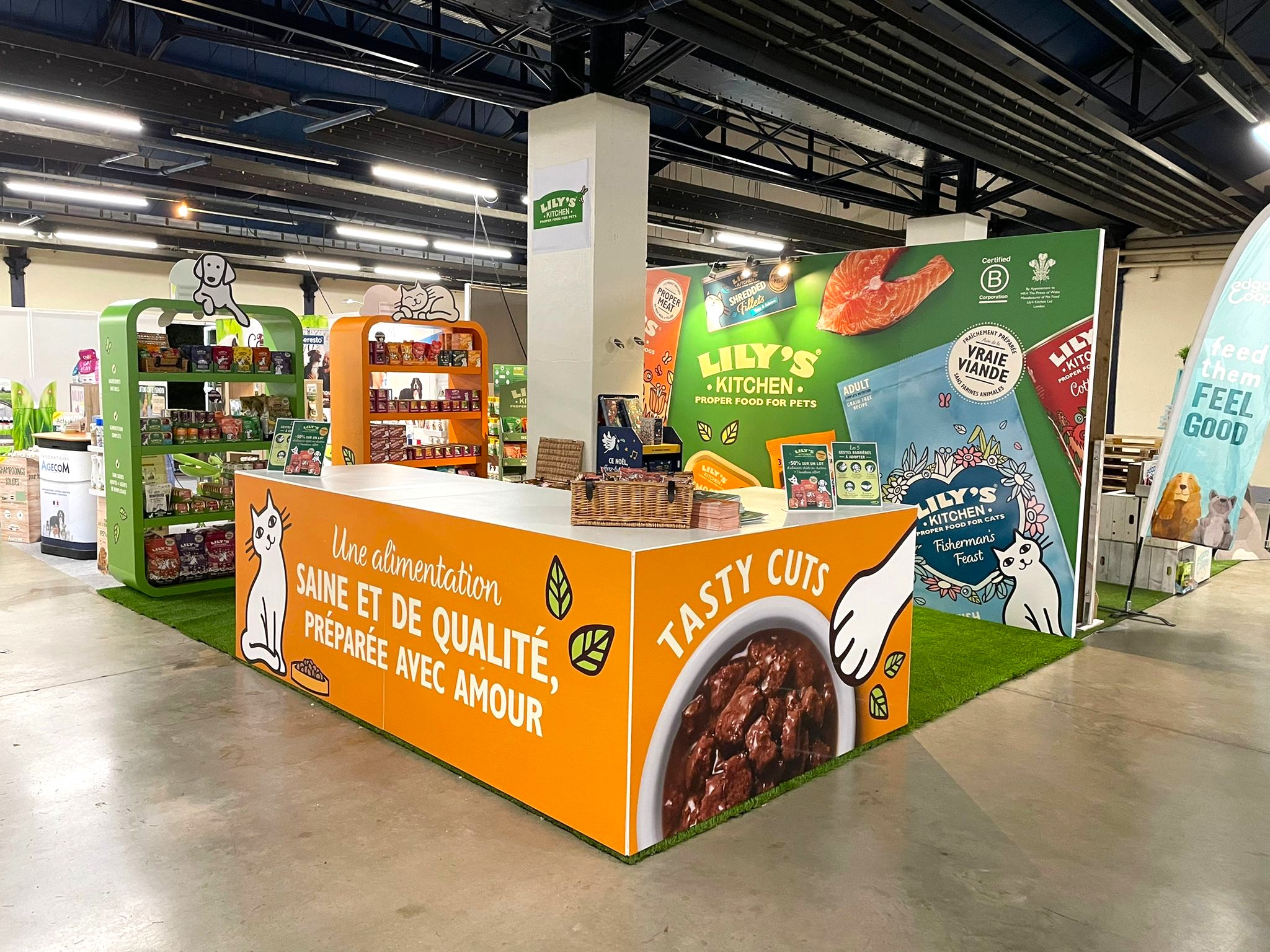 Lily's Kitchen Paris Trade Show by Three Point Design