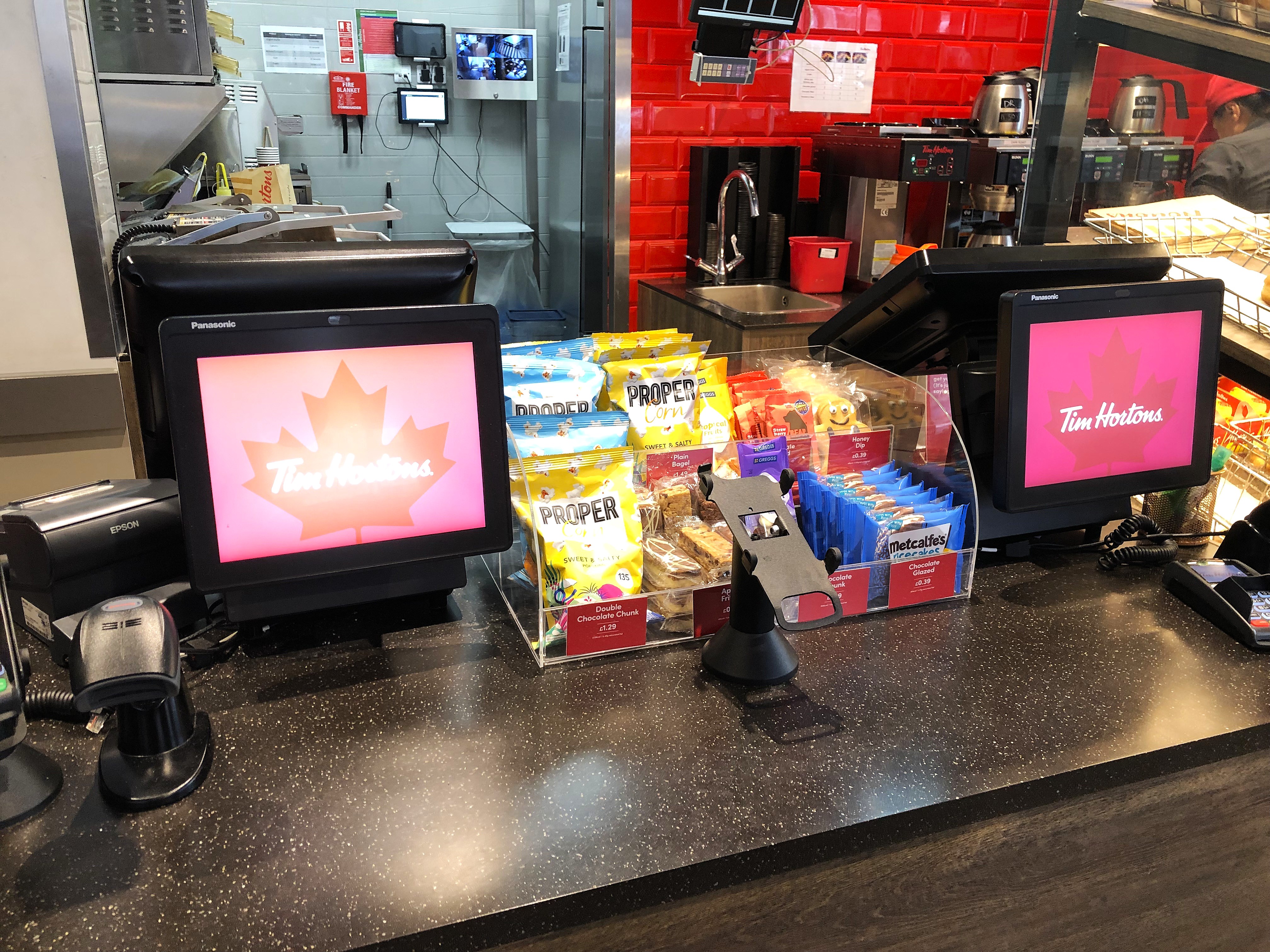 Tim Horton's Impulse Counter Display Unit by Three Point