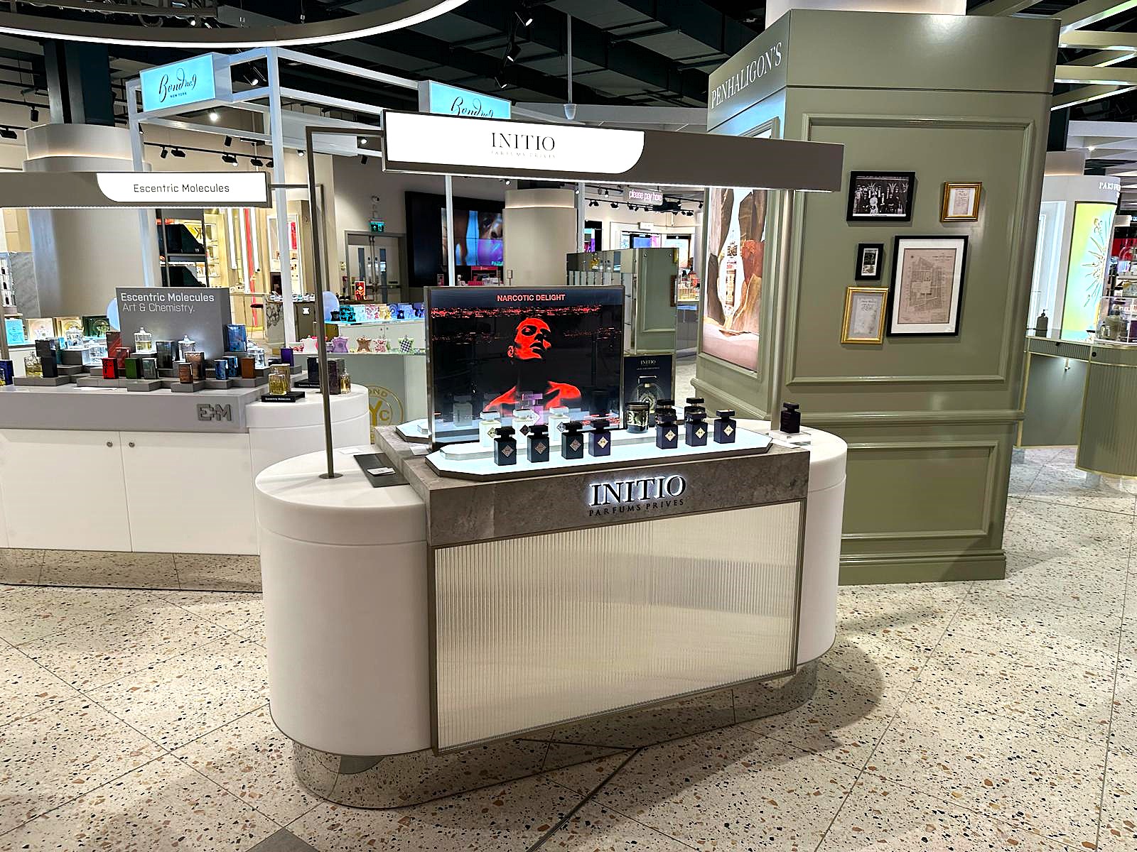 H Beauty Euro Parfums De Marley Narcotic VM Updates done by Three Point at the Gateshead H Beauty store