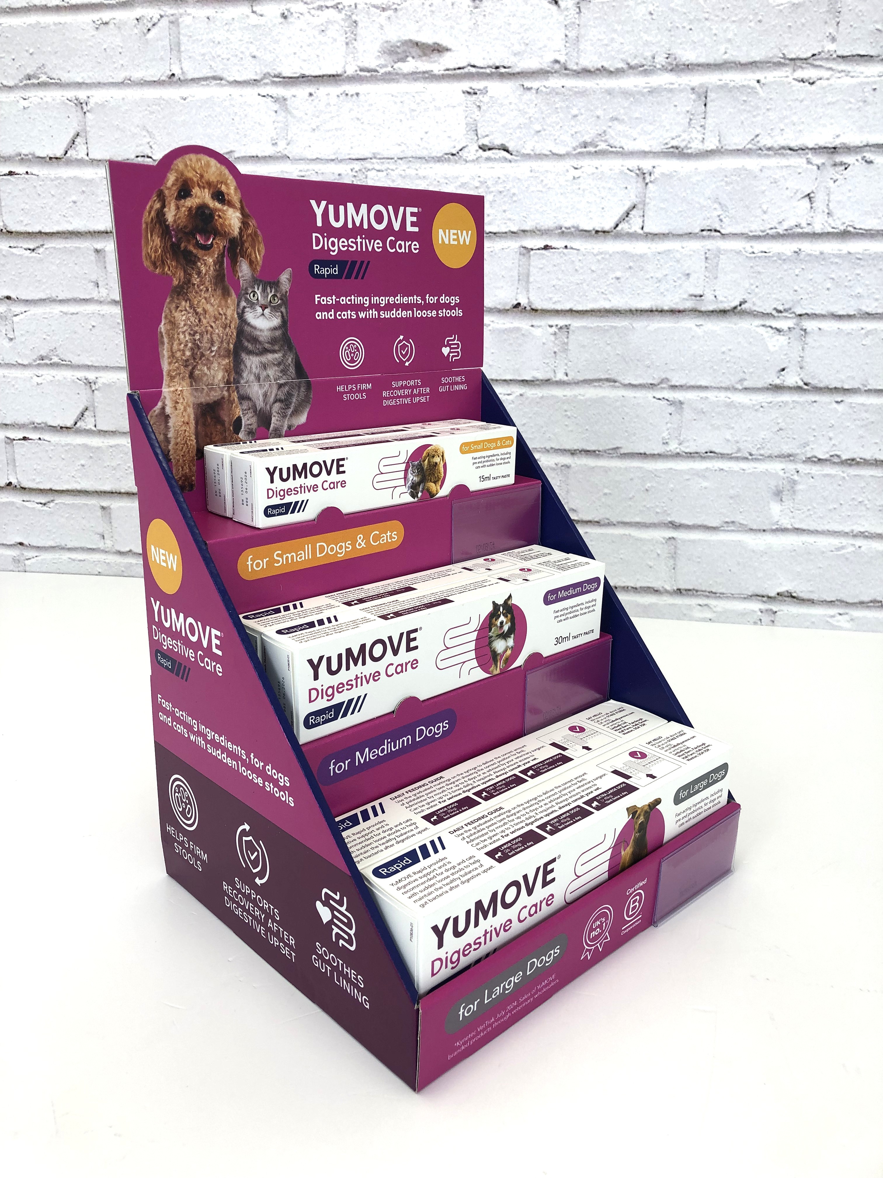 LINTBELLS Jollyes YuMOVE Digestive CDU by Three Point