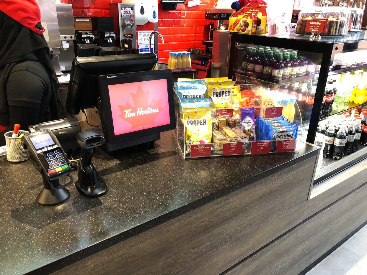 Tim Horton's Impulse Counter Display Unit by Three Point