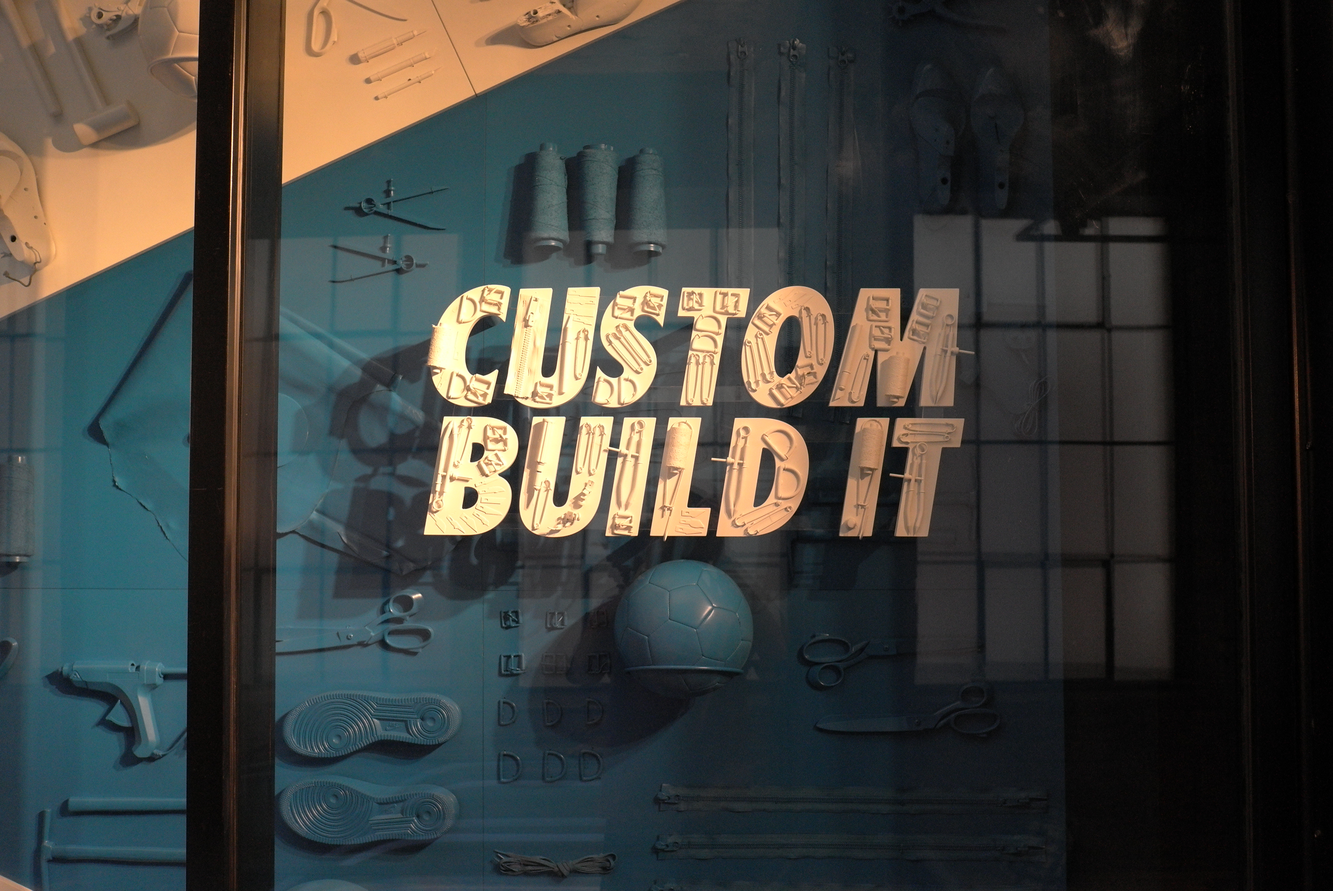 Nike Glasgow retail design Three Point Design