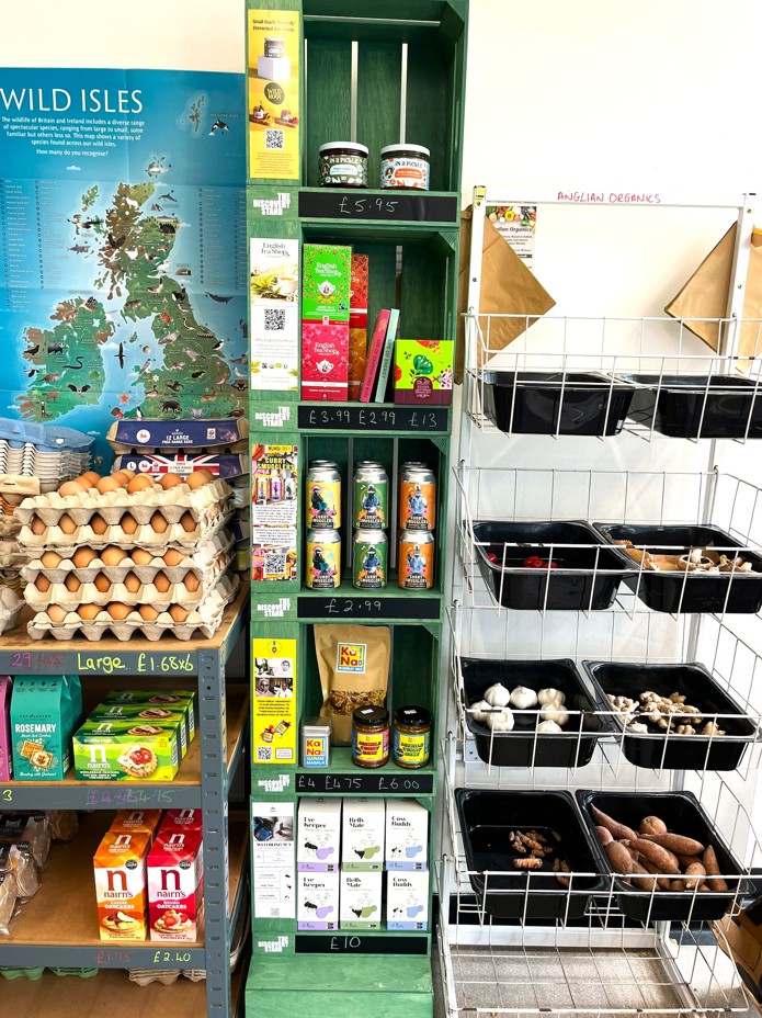Launch Consulting The Discovery Stand Crate Cube Display Independent Cafe Garden Centres unit by Three Point