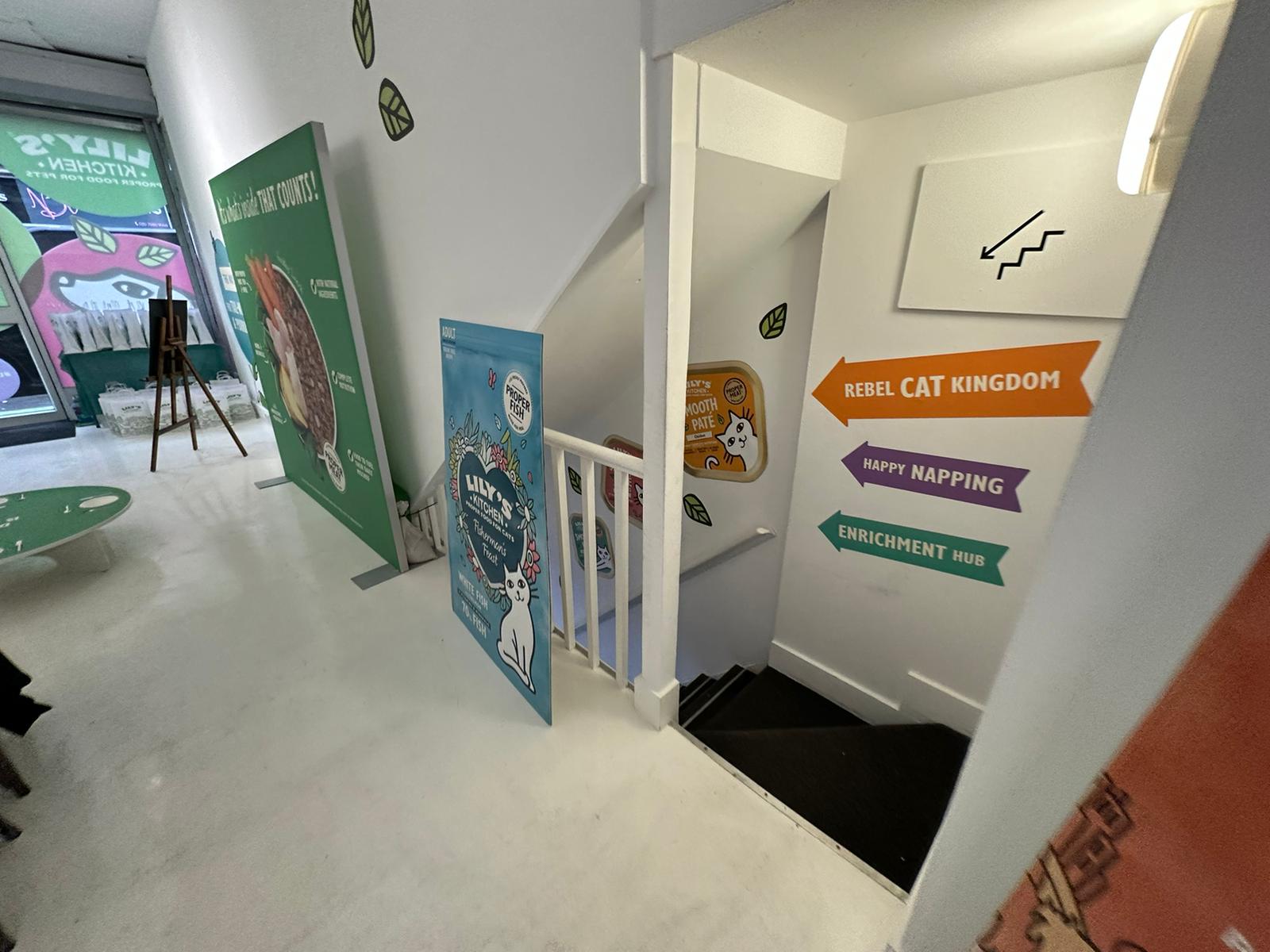 Lily's Kitchen Happy Place Pop Up Shop by Three Point Design