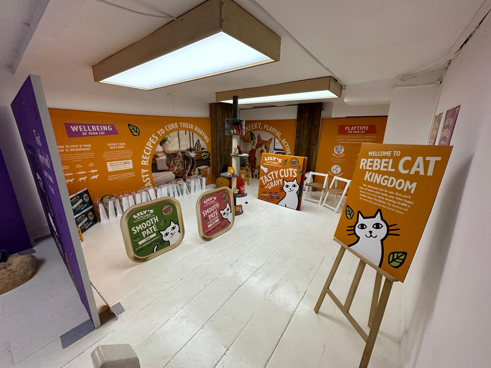 Lily's Kitchen Happy Place Pop Up Shop by Three Point Design