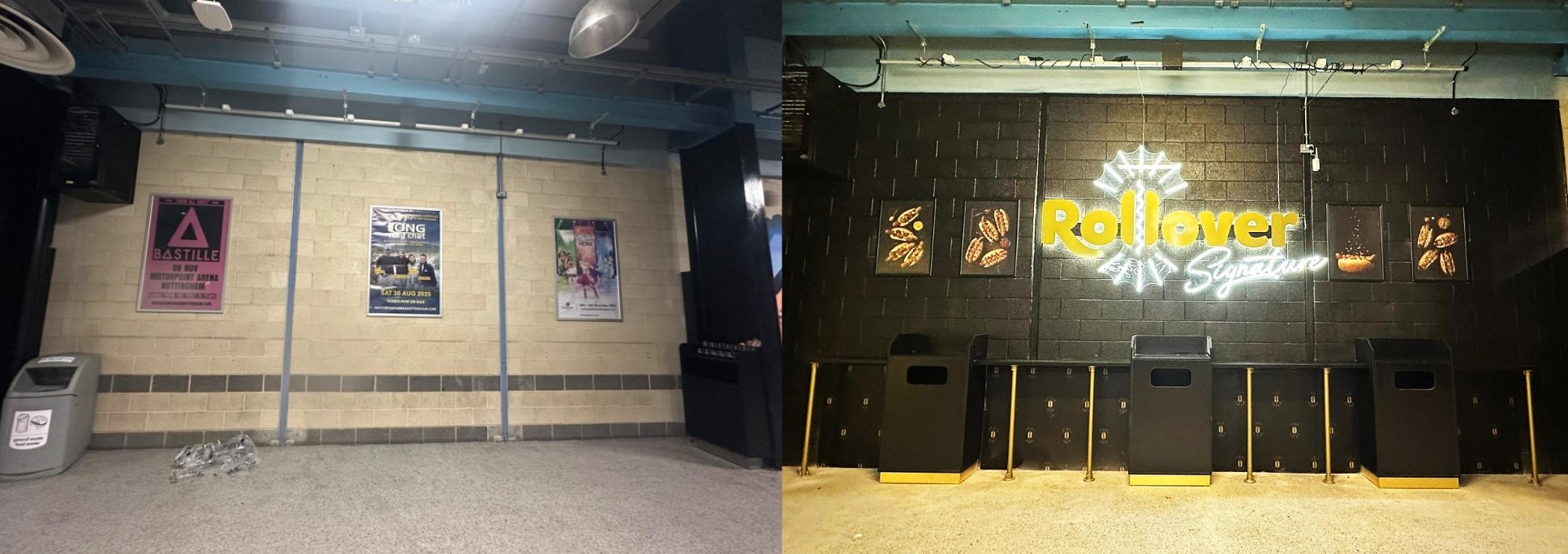 Rollover Motorpoint Arena kisok by Three Point