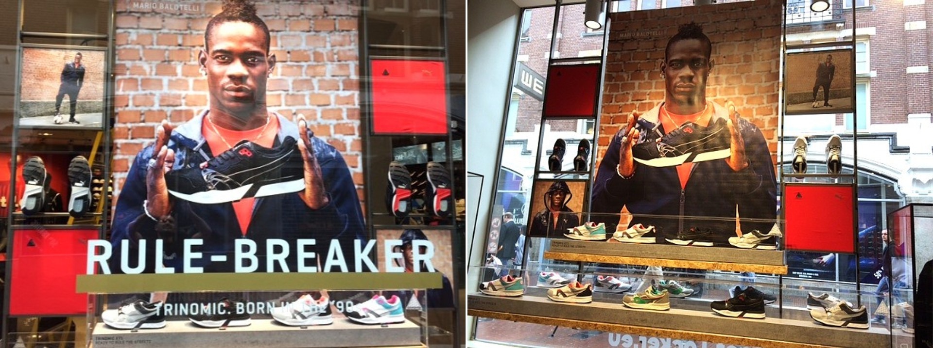Footlocker Puma Tronic Window Display by Three Point