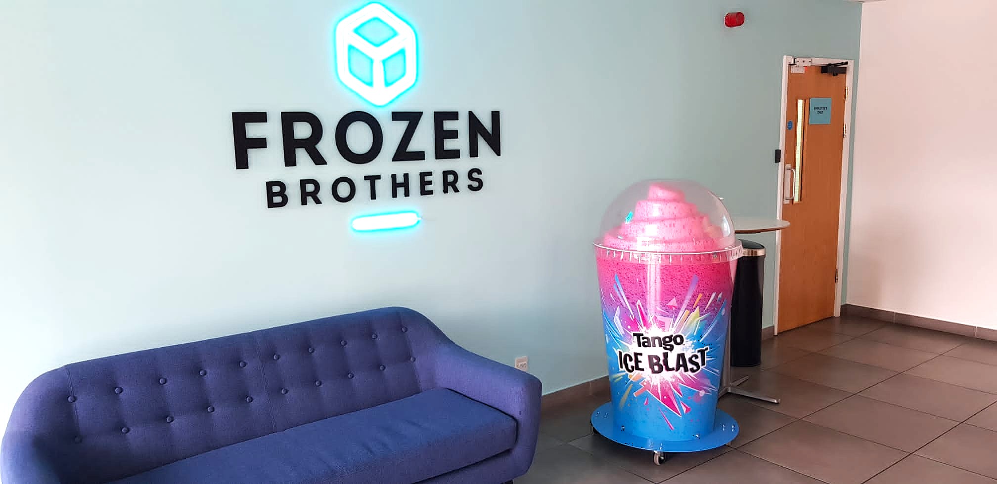 Tango Ice Blast Bespoke Giant Cup by Three Point