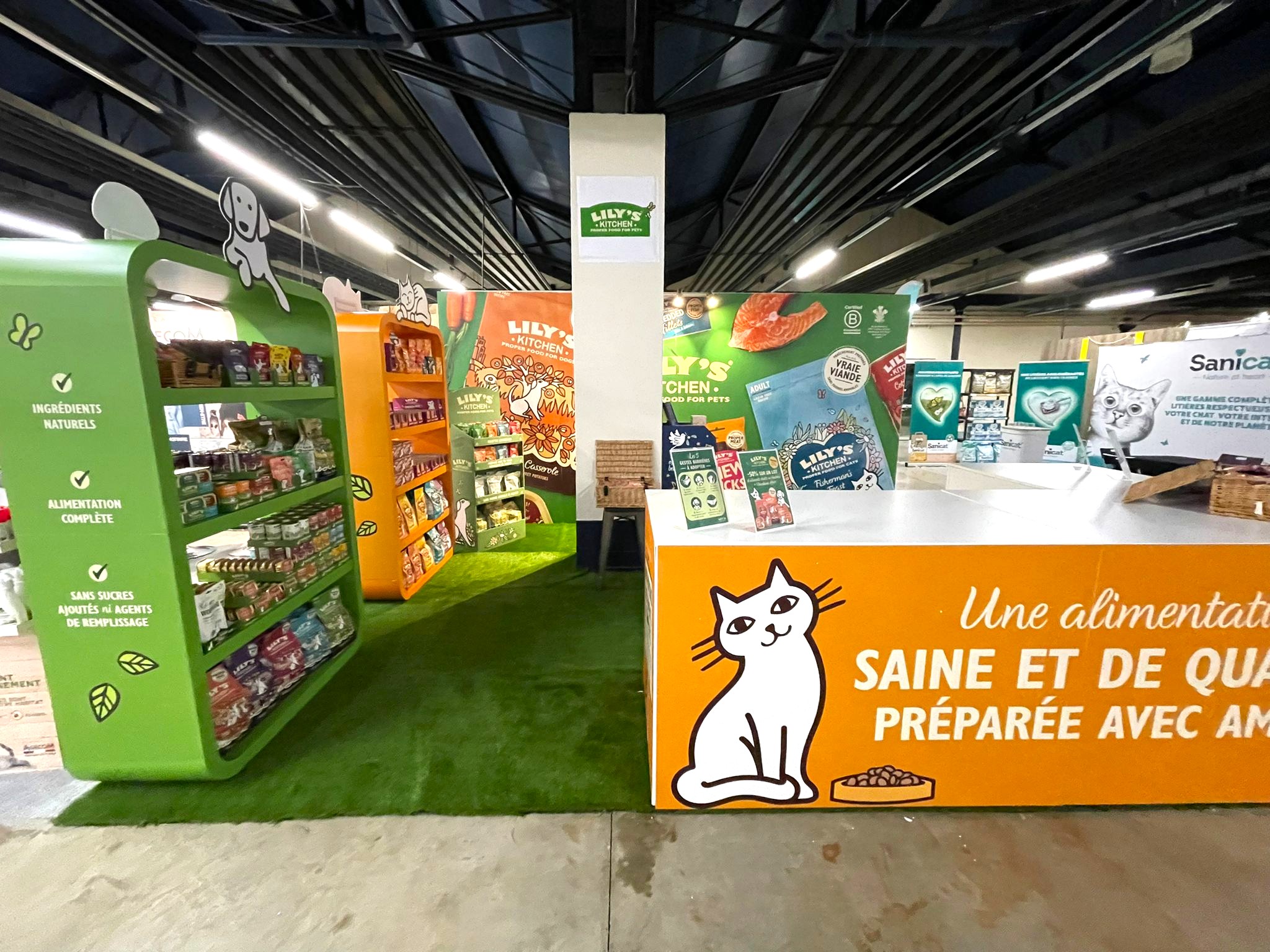 Lily's Kitchen Paris Trade Show by Three Point Design